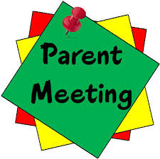 sticky notes with "Parent Meeting" written on it